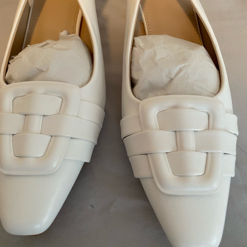 Sling Back Kitten Heel Pumps